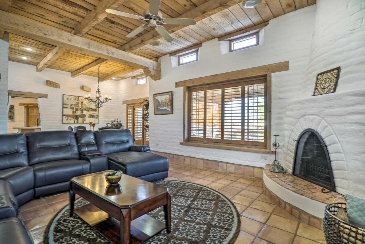 Las Cruces Home La Casa Blanca With Courtyard 外观 照片