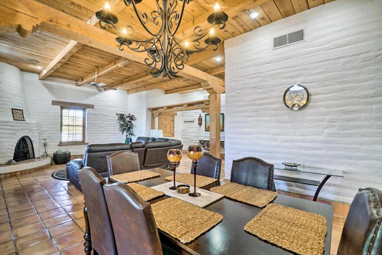 Las Cruces Home La Casa Blanca With Courtyard 外观 照片
