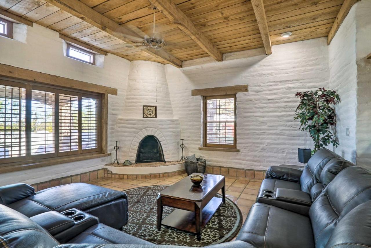 Las Cruces Home La Casa Blanca With Courtyard 外观 照片