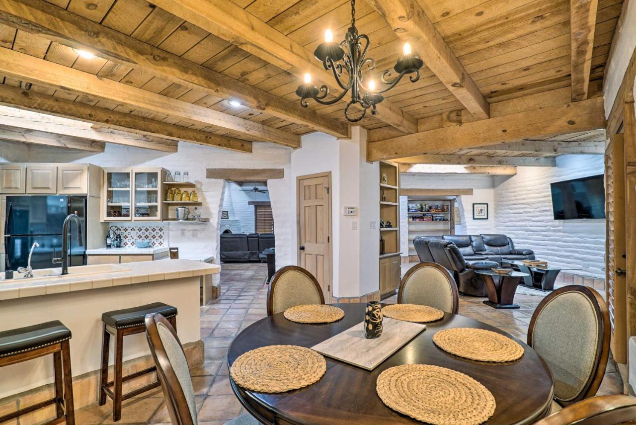 Las Cruces Home La Casa Blanca With Courtyard 外观 照片